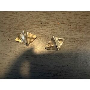 vintage 80s 90s vintage earrings stud silver